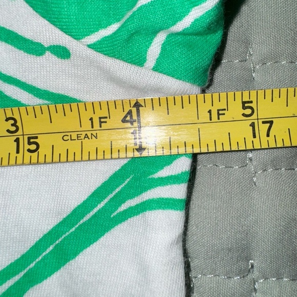 Lilly Pulitzer Lidia 3/4 Sleeve Spearmint Kiss My Tulips oversized XS NWT - Picture 11 of 16